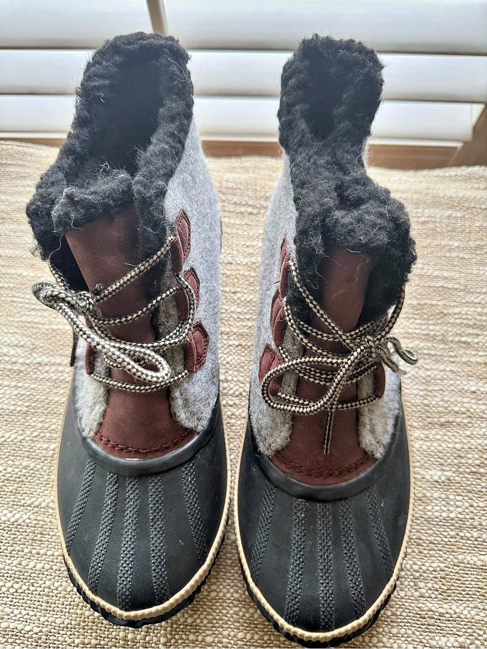 SOREL Joan of Arctic Next Boot Winter Boots in Black & Brown